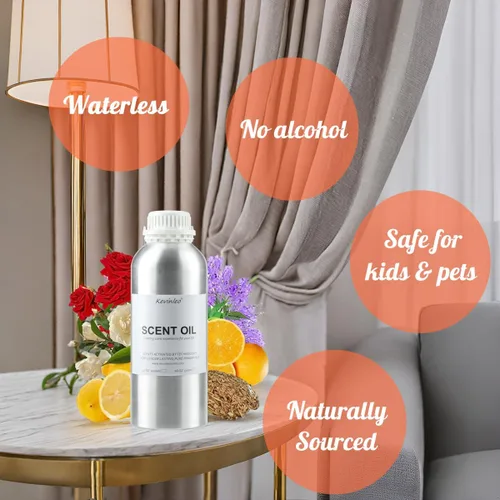 Miniatura 5 de Kevinleo Aceite aromático de café de 32 onzas líquidas, aromas naturales y veganos, aceite difusor para difusor de aroma de aromaterapia, 32 onzas
