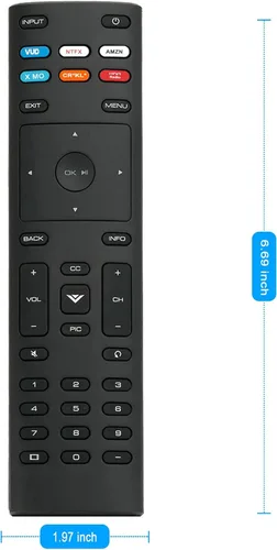 Miniatura 5 de XRT136 Reemplazo de control remoto aplicable para Vizio Smart TV M657-G0 M557-G0 PX65-G1 P659-G1 P759-G1 D60-F3