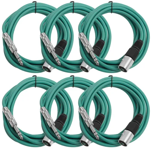 Miniatura 17 de Seismic Audio SATRXL-M2Black6 - Cable de conexión XLR macho a TRS de 2 pies, color negro