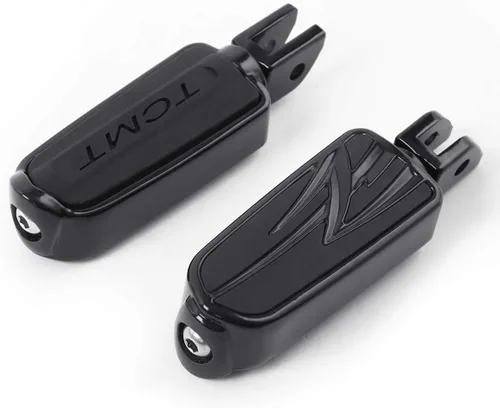 Miniatura 11 de TCT-MOTORPARTS Clavijas cromadas para estribera trasera para Harley Davidson Softail Fat Boy 18-25 Estriberas para pasajeros Estilo #20