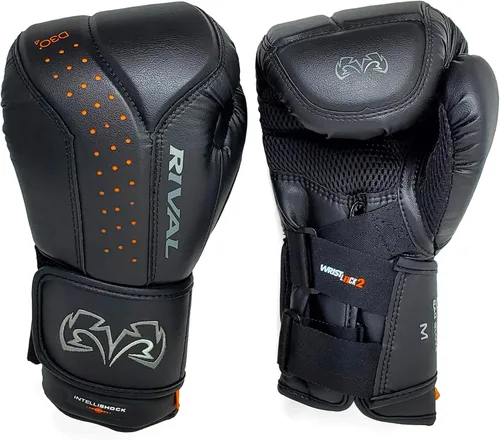 Miniatura 2 de RIVAL Boxing RB10 Intelli-Shock - Guantes para bolsa, cierre de gancho y bucle, ajuste ergonómico, 1.25 pulgadas de espuma de celda cerrada para uso