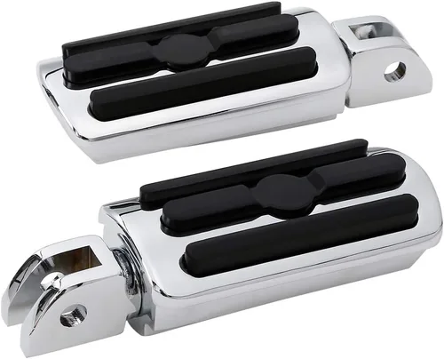 Miniatura 45 de TCT-MOTORPARTS Clavijas cromadas para estribera trasera para Harley Davidson Softail Fat Boy 18-25 Estriberas para pasajeros Estilo #20