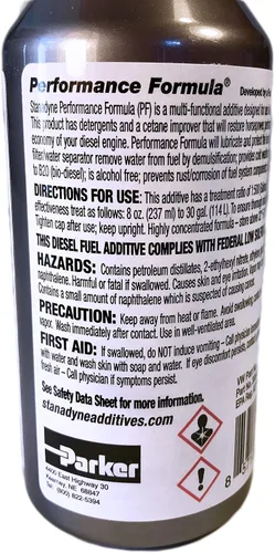 Miniatura 6 de Rendimiento fórmula uno inyección 8oz., funda de 24 botellas, lleva 30 galones de combustible diesel por botella.