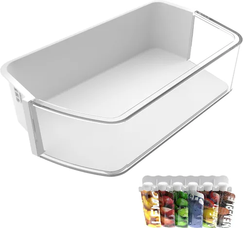 Miniatura 8 de DA97-12650A - Estantes para puerta de refrigerador (superior derecha) compatible con Sam-sung Refrigerador de repuesto RF260 RF261 RF263 apto