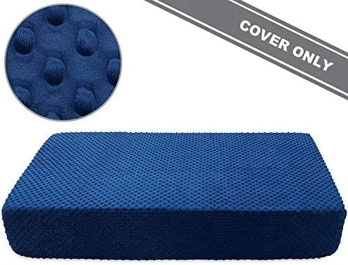Miniatura 5 de BlueSnail - Sábana bajera ajustable súper suave para cuna estándar y colchón infantil (azul oscuro)