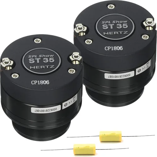 Miniatura 2 de HERTZ ST35 1.4 "100W RMS alta eficiencia compresión controlador Bullet Tweeters