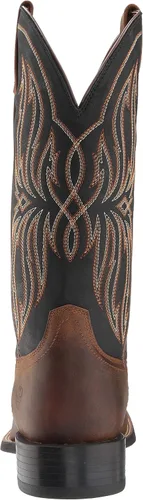 Miniatura 3 de Ariat Sport Rustler Western Boots - Botas vaqueras de cuero para hombre, Marrón desteñido