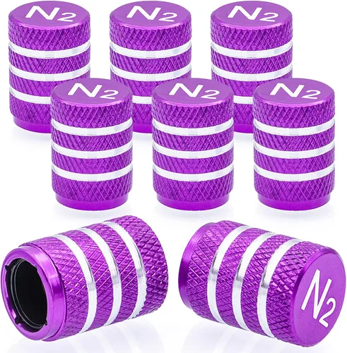Miniatura 54 de 4 piezas de tapas de válvula de rueda con forma de punta, válvula de rueda de aleación de aluminio con punta, universal para automóviles, SUV