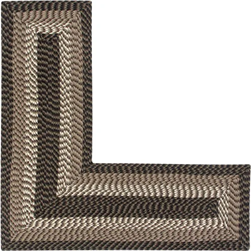 Miniatura 59 de La colección Better Trends Alpine Braid es una alfombra reversible para interiores duradera y resistente a las manchas 100% polipropileno