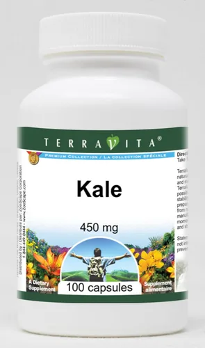 Kale - 450 mg (100 Cápsulas, ZIN: 520617)