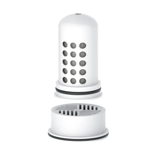 AQUA CREST CF967 Filtro de agua compatible con sistemas de jarra y dispensador LS Home, repuesto para filtro de agua LS, reduce el cloro, 1