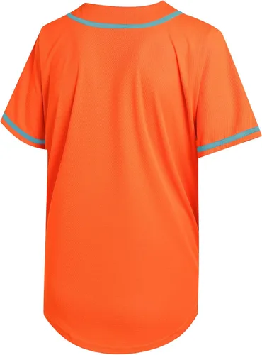 Miniatura 2 de Pullonsy Camiseta de béisbol en blanco para hombres y mujeres, camisas de manga corta con botones completos, hip hop, hipster, uniformes deportivos