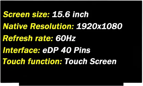 Miniatura 10 de Repuesto para HP 15-dy0013dx 15-dy1023dx 15-dy1751ms 15-dy1043dx 15-dy2762wm 15-dy1085nr 15-dy2703dx 15-dy2093dx 15-dy2125od 15-dy2125od 15-dy2703dx