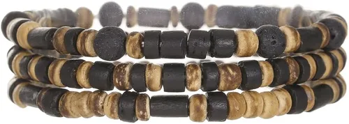Miniatura 7 de Gothic Bracelet Adjustable Punk Braided Multilayer Grunge Set Beaded Bracelets Emo Metal Cuff Wrap Bracelets Stackable Meaningful Gift