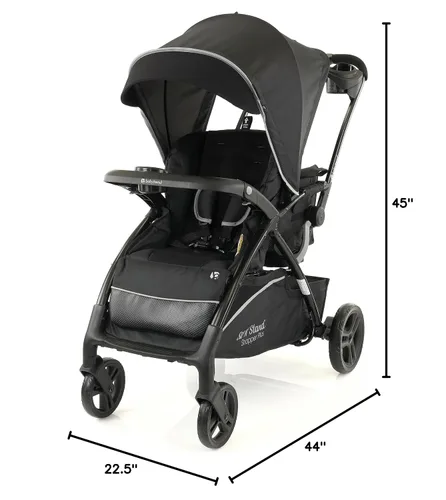 Miniatura 9 de Baby Trend Sit N' Stand® Cochecito Shopper Plus 5 en 1, Kona Cassis