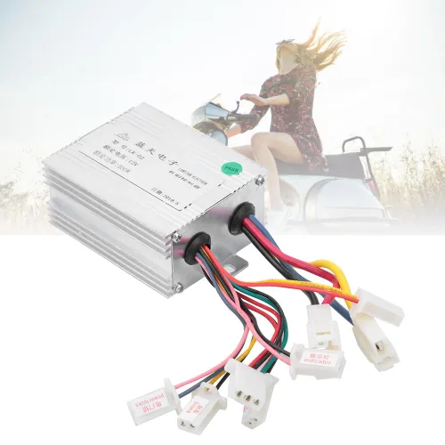 Miniatura 7 de Controlador de motor de 12 V 500 W Controlador de cepillo eléctrico DC Motor Control de velocidad E Controlador cepillado