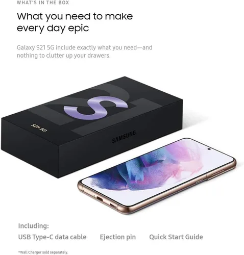 Miniatura 3 de SAMSUNG Galaxy S21+ Plus 5G (128GB, 8GB) 6.7 pulgadas AMOLED 2X, Snapdragon 888, Global 5G Volte (GSM + CDMA) desbloqueado de fábrica