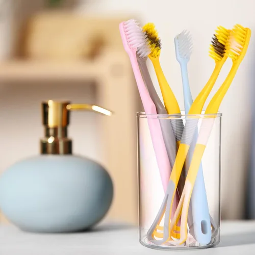 Miniatura 5 de Crtiin Paquete de 10 soportes de acrílico transparente para bolígrafos, brochas de maquillaje, soporte redondo para lápices, organizadores