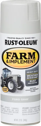 Miniatura 100 de Rust-Oleum 280131-6PK Pintura en aerosol para granjas e implementos, 12 onzas líquidas, color azul Ford, paquete de 6 Ford azul
