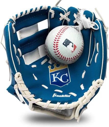 Miniatura 22 de Franklin Sports MLB Youth Teeball Glove and Ball Set - Kids Baseball and Teeball - Perfect First Kids Glove - 9.5