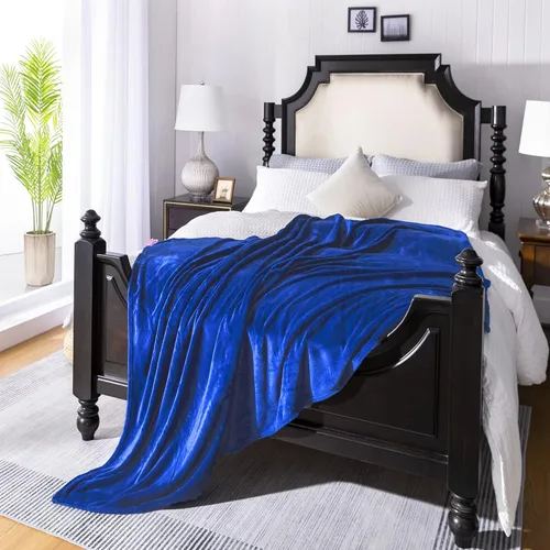 Miniatura 21 de Manta blanca de Navidad súper suave y acogedora para sofá o cama. Manta de microfibra de felpa ligera, 50x60 pulgadas Blanco