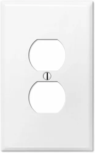 Miniatura 7 de Placa grande para interruptor de 1 banda, cubierta para caja eléctrica no utilizada, placa de pared en blanco de gran tamaño, placa de pared
