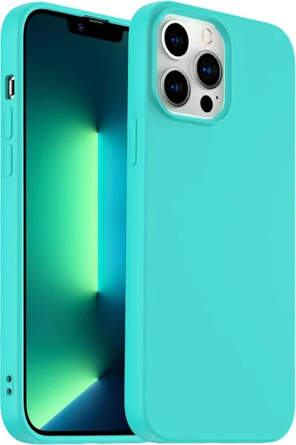 Miniatura 12 de Funda diseñada para iPhone 13 Pro Max, funda de silicona ultra delgada a prueba de golpes, de microfibra suave anti arañazos, protección mejorada