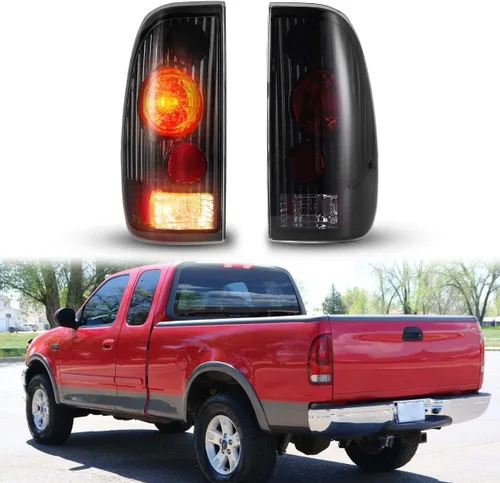 Miniatura 7 de Nixon Offroad Luces traseras para Ford F-150 F-250 F-350 1997 1998 1999 2000 2001 2002 2003, luces traseras halógenas de repuesto para automóvil, 1