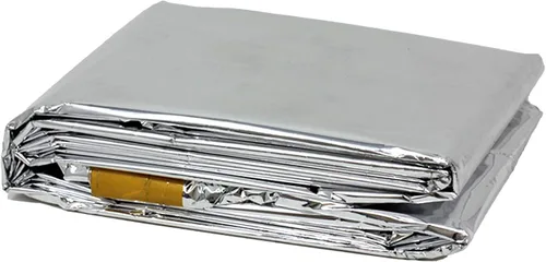 Miniatura 2 de Ever Ready First Aid Saco de dormir para acampar de supervivencia de Mylar para espacio de emergencia 36" x 84