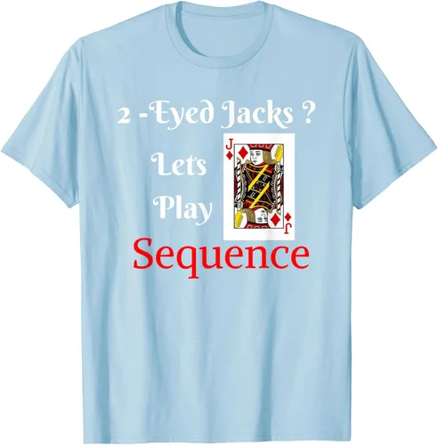 Miniatura 83 de Camiseta divertida con texto en inglés "I Have 2-Eyed Jacks Lets Play A Card Board Game