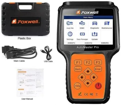 Miniatura 6 de FOXWELL NT680 Pro OBD2 escáner - Herramienta de escaneo de diagnóstico, escáner de coche de sistema completo - Lector de código de servicio
