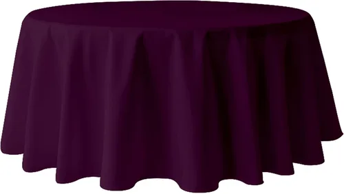 Miniatura 21 de Pomp Mantel Premium de Poliéster de 60" x 84" en Color Amarillo Plátano Tela Fácil de Cuidar, Resistente a Arrugas y Manchas Para Mesa Banana