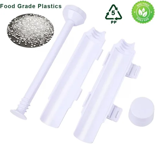 Miniatura 3 de Kit de bazooka de sushi URED, juego de máquina de sushi, molde para sushi Roller, molde de arroz de grado alimenticio, plástico para verduras