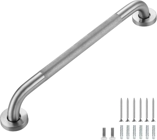 Miniatura 31 de Barras de agarre para ducha, paquete de 2 asas antideslizantes de ducha de 16 pulgadas para ancianos, barra de seguridad para ducha, barras