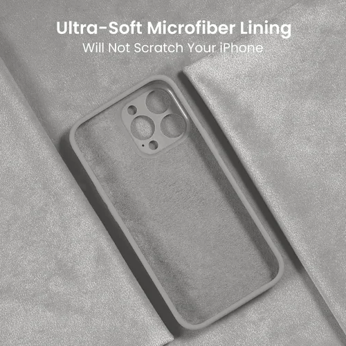 Miniatura 5 de FireNova Funda diseñada para iPhone 15 Pro Max, funda de silicona mejorada [protección de cámara] con [2 protectores de pantalla], forro