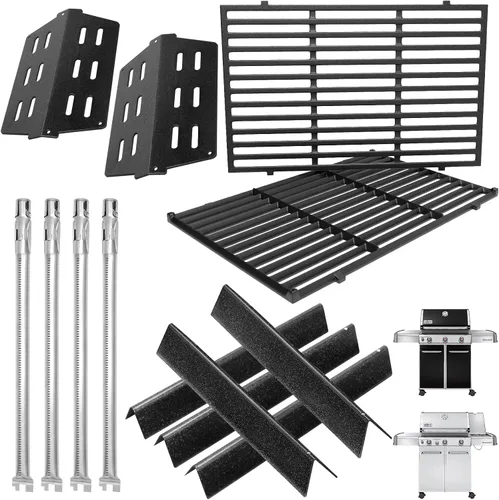 Miniatura 12 de Kit de Piezas de Parrilla para Weber Genesis 300 310 330 Piezas de Parrilla para Weber Genesis E330 E310 S310 S330 EP330 EP310 S320 E320 Piezas