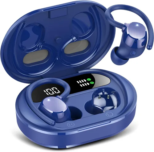 Miniatura 9 de Auriculares inalámbricos, 2023 Nuevos auriculares deportivos ultraligeros Bluetooth 5.3 con pantalla LED, auriculares con micrófono incorporado