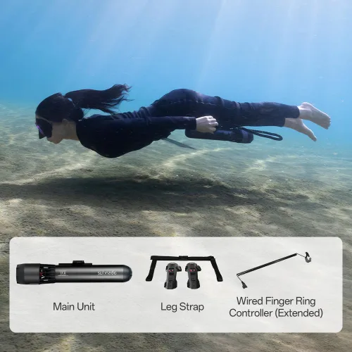 Miniatura 7 de Waydoo Subnado Underwater Scooter Main Unit, Gray/Red