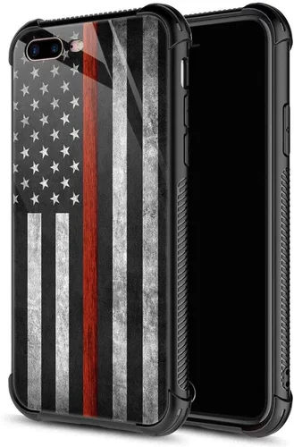 Miniatura 24 de CARLOCA Funda compatible con iPhone 8, diseño gráfico de Airplane Sunrise para iPhone 7, diseño gráfico, a prueba de golpes, antiarañazos