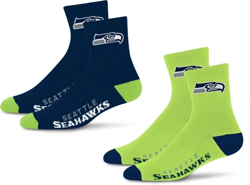 Miniatura 6 de For Bare Feet Calcetines quarter NFL unisex para adultos