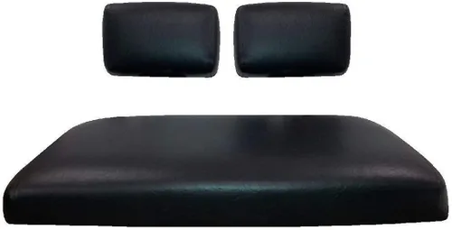 Miniatura 3 de E-Z-GO TXT Fron Seat/Rear Seat Staple ON Golf Cart Seat Cover with Matching Rear Facing Seat Cover (5 Stripe) Choose from 30 Colors, Custom Golf