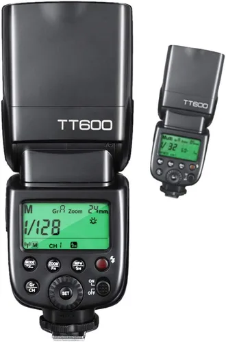 Miniatura 5 de Godox TT600 HSS 1/8000s Flash Speedlite con transmisor de disparo remoto Godox X2T-C, sistema inalámbrico X 2.4G integrado compatible con Canon
