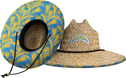 Miniatura 78 de FOCO - Sombrero de paja con logotipo de equipo universitario de NCAA y estampado floral para hombre TEAM LOGO