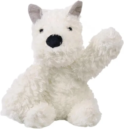 Miniatura 4 de Adorable juguete de peluche para perro West Highland White Terrier - Juguete de peluche suave de 8.6 pulgadas, el mejor amigo de los niños