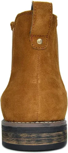 Miniatura 5 de Bruno Marc - Botines tipo Chelsea de gamuza y piel para hombre