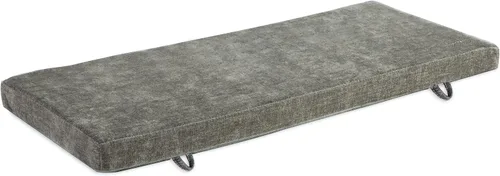 Miniatura 8 de Loveboat Cojín de banco de piano, almohadilla de banco lavable para almacenamiento de zapatos, ventana, piano, comedor, 30 x 14 x 2 pulgadas, azul