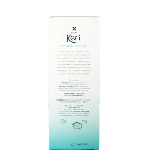 Miniatura 2 de Keri Aceite hidratante para ducha y baño, 16 onzas líquidas