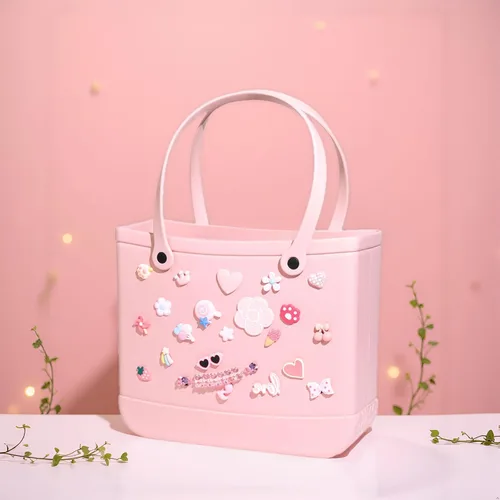 Miniatura 25 de Mon Caramel Resina Bolsa de Playa Accesorios Encantos,Resina Playa Totes Accesorios Insertos,Daisy Flower Bag Charms