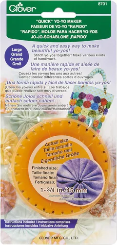 Miniatura 2 de Clover Quick Yo Yo Maker Round 1 3/4" 8701
