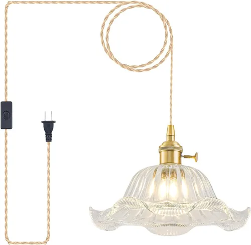 Miniatura 20 de Paquete de 2 luces colgantes para isla de cocina, lámparas colgantes ajustables de cristal, luces colgantes negras mate, isla de cocina, iluminación